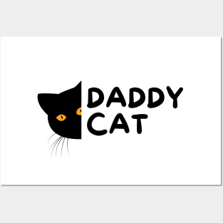 Daddy cat Posters and Art